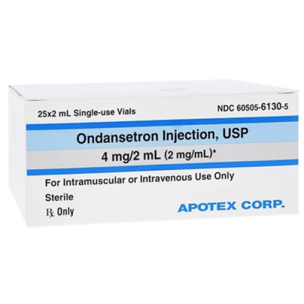 Ondansetron 2 mg/mL Single-Dose Vial, 25 x 2 mL - Bx 25