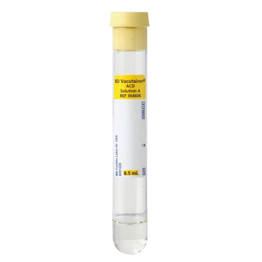 BD Vacutainer Glass Blood Collection Tubes with Acid Citrate Dextrose (ACD), 1/ EACH