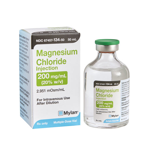 Magnesium Chloride 200 mg / mL Multi-Dose Vial, 50 mL