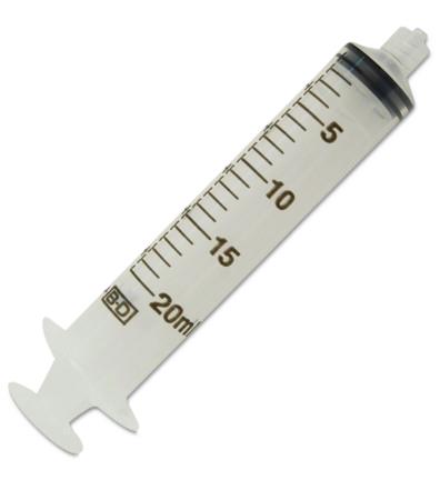 BD Luer-Lok Single-Use Sterile Syringes 20mL