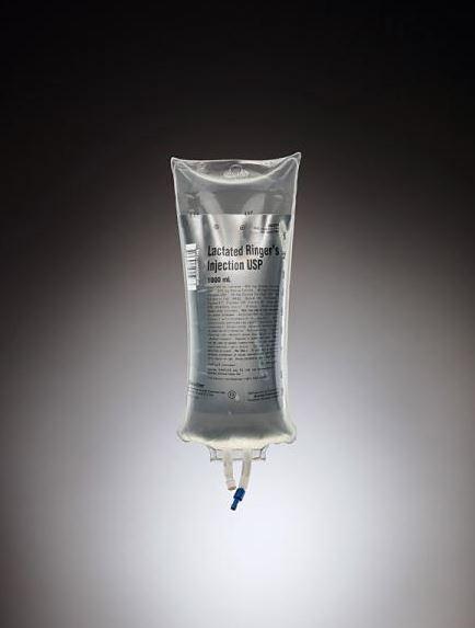 Lactated Ringer's Injection 1000mL (14/Cs) Medline