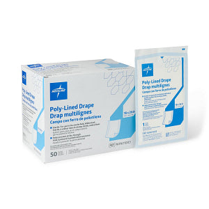 Poly-Lined Field Drapes, 18" x 26"