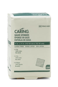Nonsterile Gauze Sponge, 8-Ply, 4" x 4"