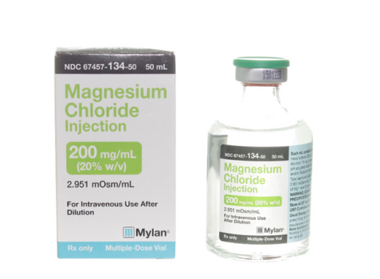 Magnesium Chloride Magnesium Chloride 200 mg / mL Multi-Dose Vial, 50 mL - 1 EA