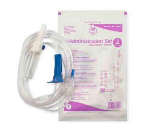 92", 20 Drops/mL, 1 Y-Site, Box/50, IV Admin Set