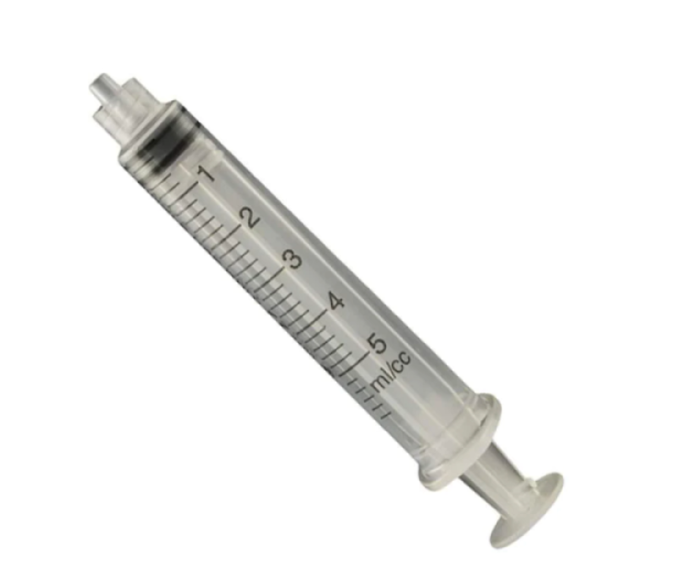 5 mL, Syringes, Luer Lock, Box/100, Without Needle
