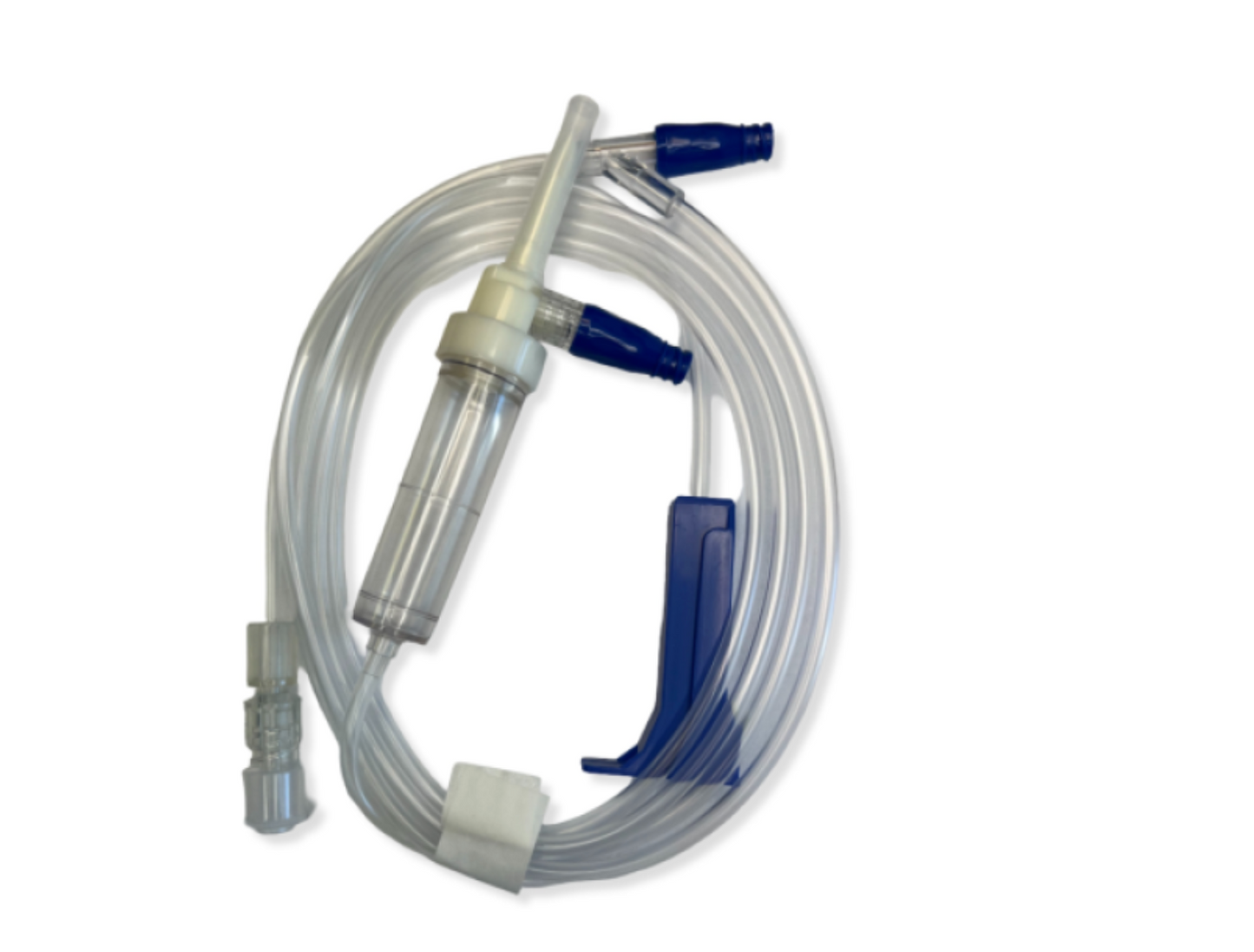 83", 10 Drop Admin Set w/ Clave Drip Chamber, Tubing, Box/50