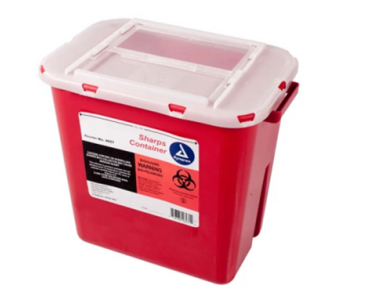 2 Gal., Each, Sharps Container
