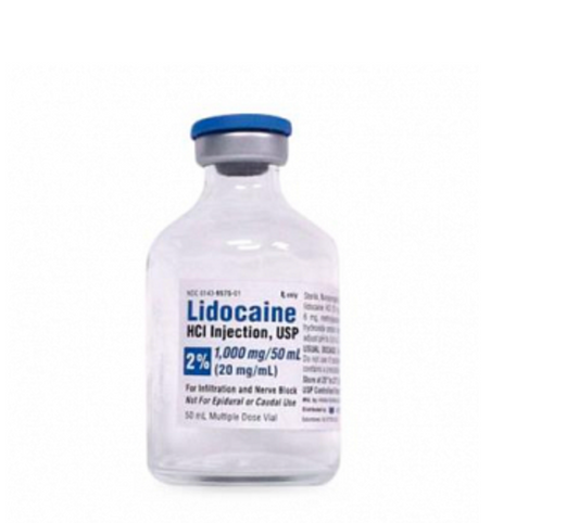Lidocaine Hydrochloride Injection, 1%, Preservative Free, Single-Dose Vial, 10 x 2 mL