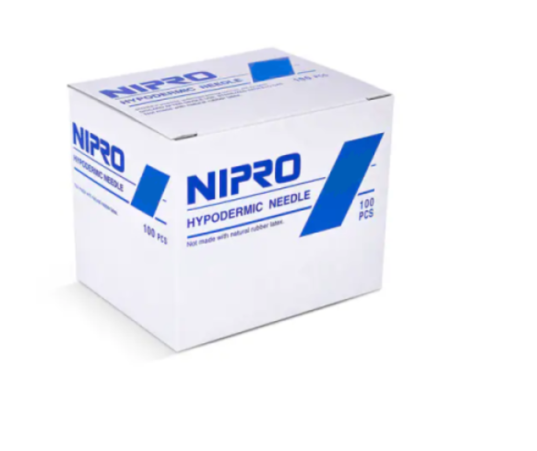 23G x 1", Hypodermic Needles, Box/100