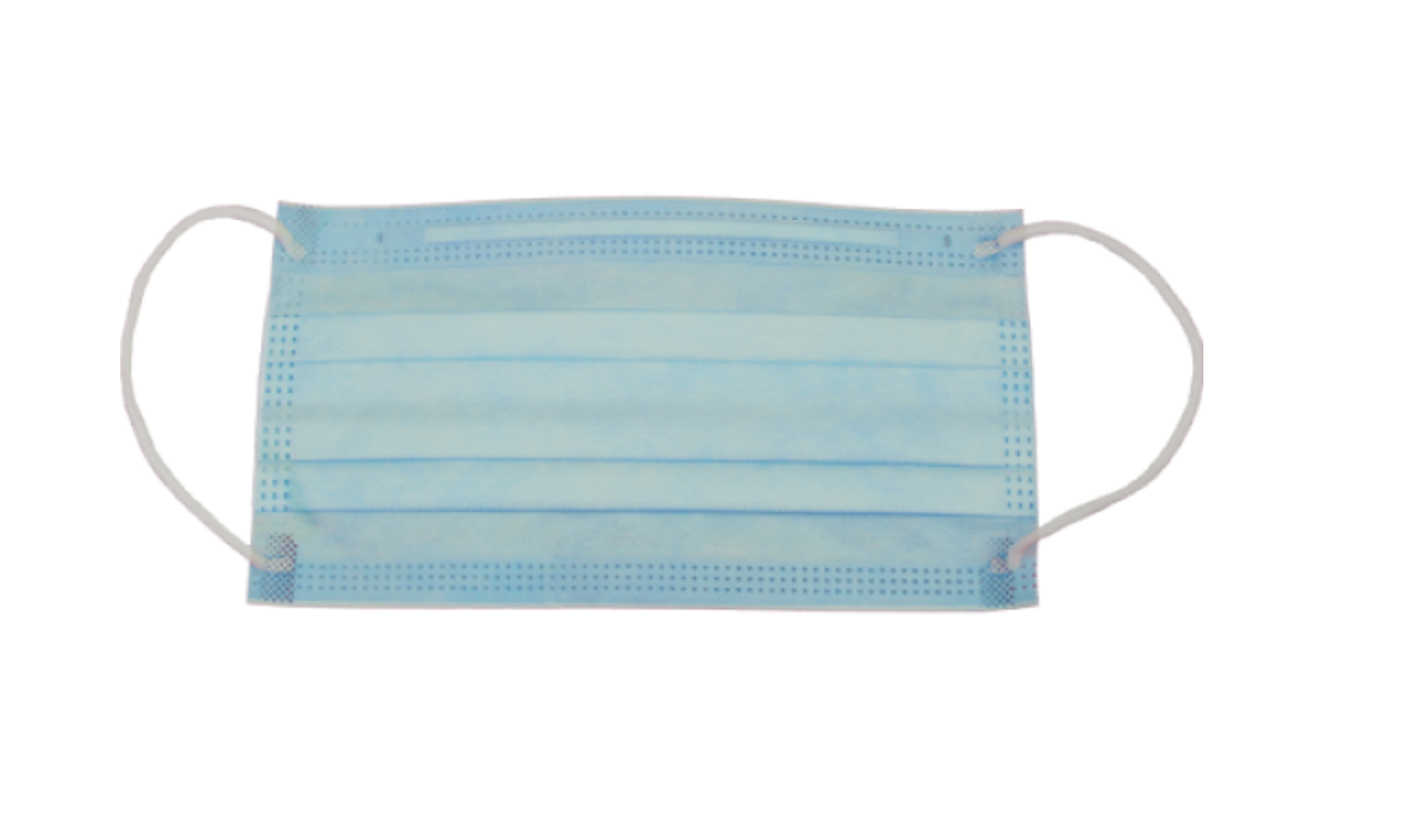 Procedure Earloop Mask, 3-Ply, Meets ASTM Level 3 Standards, Box/50