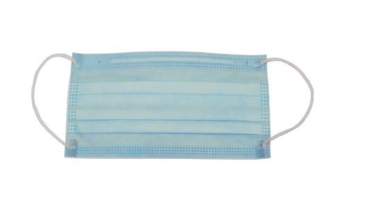 Procedure Earloop Mask, 3-Ply, Meets ASTM Level 3 Standards, Box/50