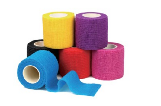 Sensi-Wrap,Assorted, 2" x 5 yds, (Coban)