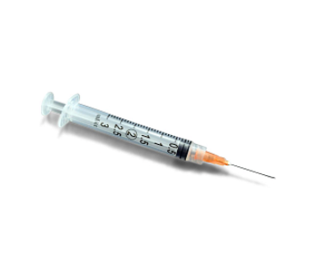 EXEL Syringe, 3CC, Luer Lock, 25G x 1
