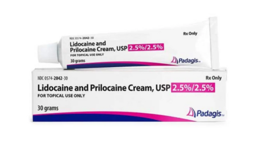 LIDOCAINE /PRILOCAINE 2.5% CRM 30GM