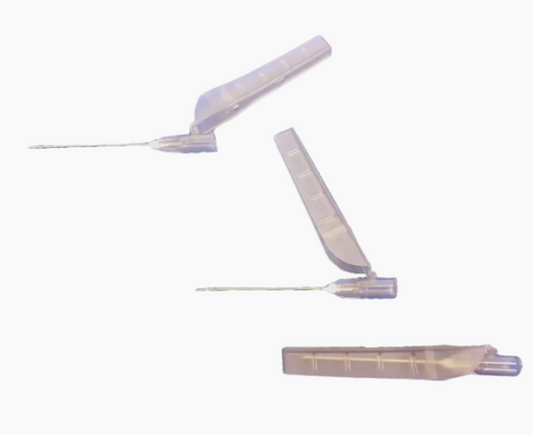 27G x 1.25", Safety Hypodermic Needle BX/100