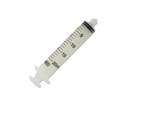 Syringes: Luer-Lok Syringe, Sterile, Disposable, 20 mL BX/48