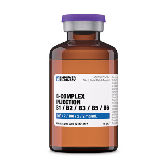 B Complex (B1/B2/B3/B5/B6) - 30mL **Refrigerated product (Empower)