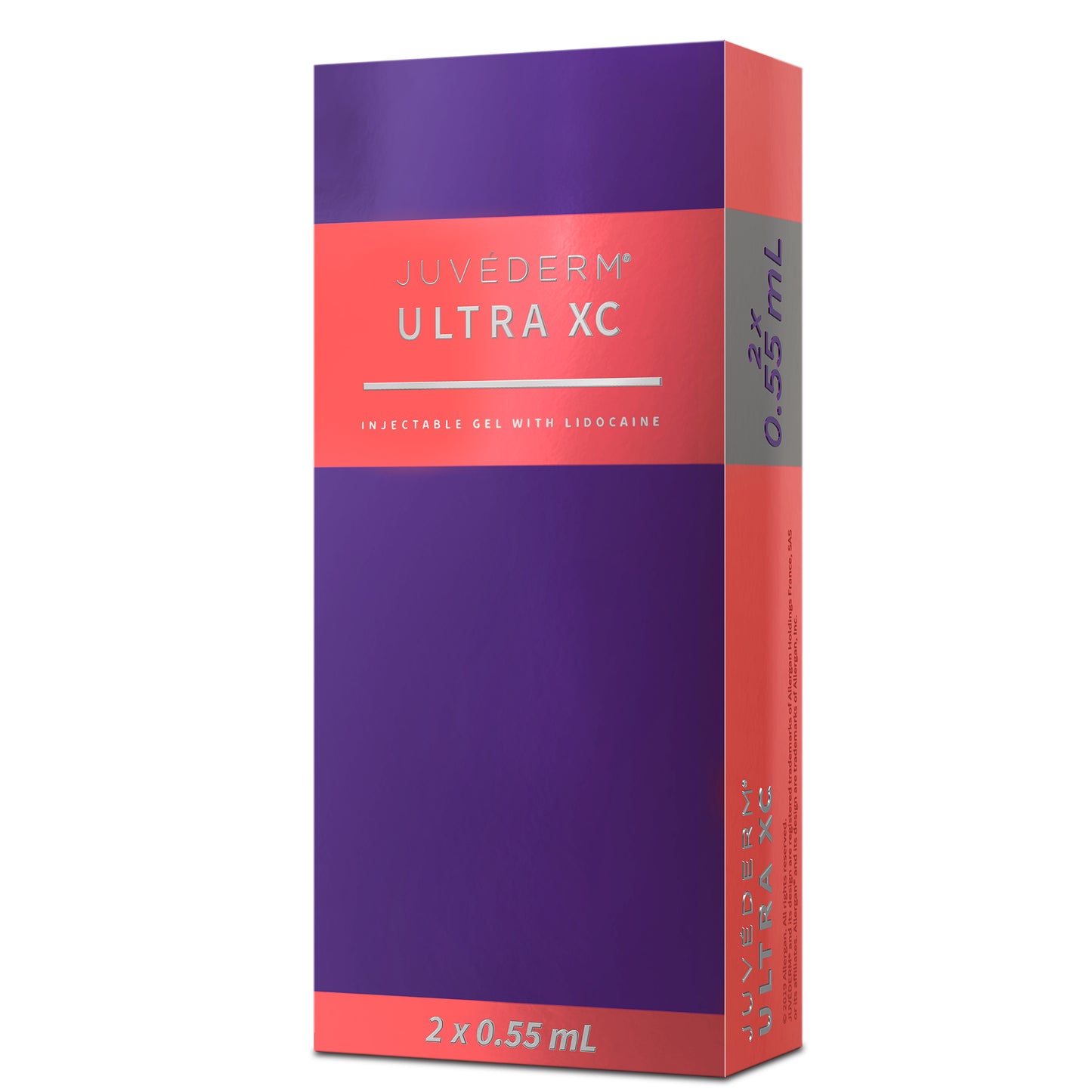 JUVÉDERM ULTRA XC 0.55 mL, 2syr (SHIPS TO MEDICAL OFFICE ONLY)