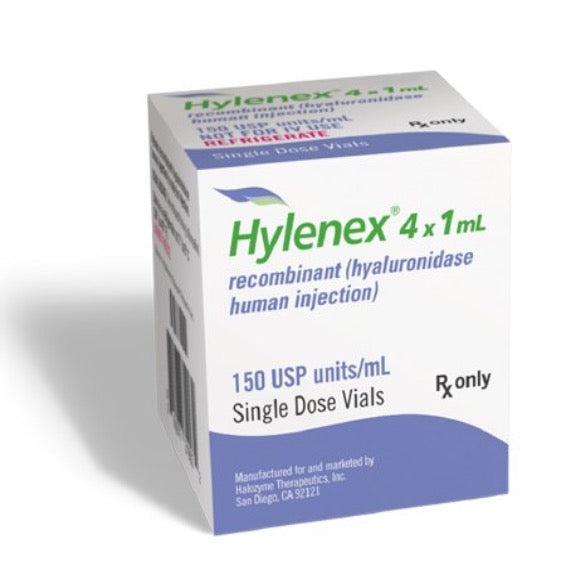 HYLENEX, Single Dose Vial 150U/1ML 18657-117-04 - 1ML SDV (4/CT)