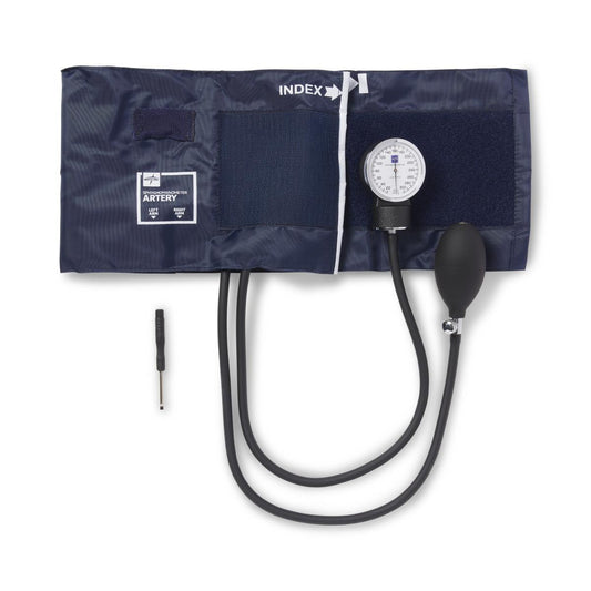 PVC Handheld Aneroid Sphygmomanometer, Adult Large MDS9388