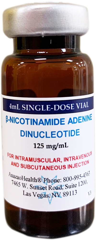 NAD 125 mg/mL in 4 mL Vial - ANAZAO  (SHIPS TO MEDICAL OFFICE ONLY)