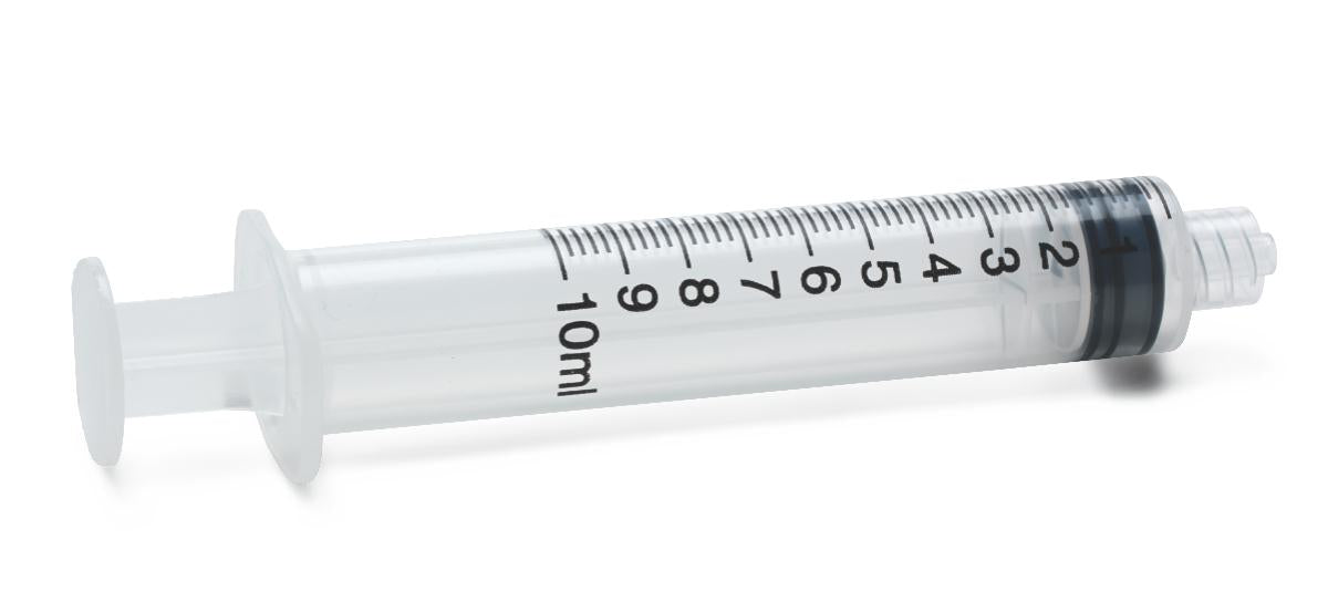 Luer-Lock Syringe Sterile, 10 mL