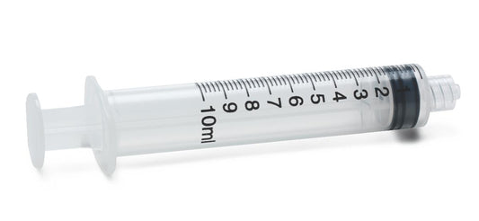 Luer-Lock Syringe Sterile, 10 mL