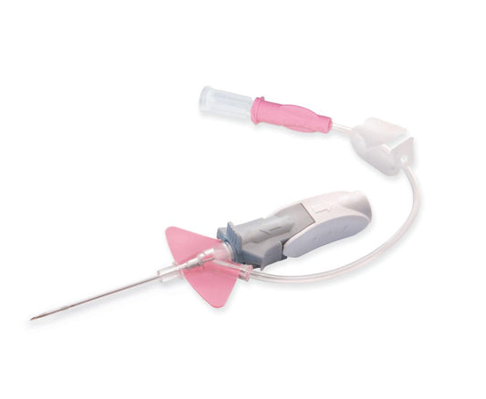 Nexiva Closed IV Catheter System, Single Port, Pink, 20G x 1" 1/EA