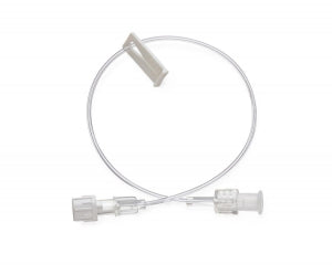 0.23 mL Priming Volume 12" Microbore IV Extension Set - 100/CS