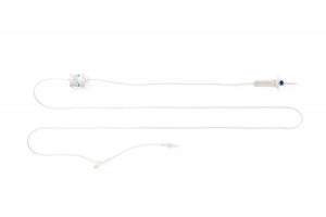 IV Administration Set: 15 Drop IV Administration Set with 1 Injection Port and Flow Control, 92"