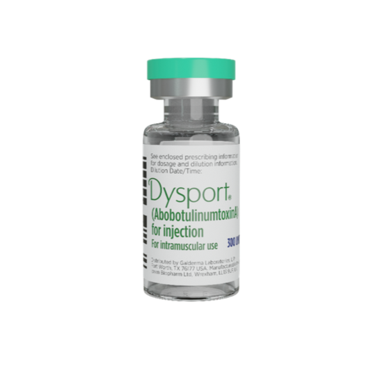 Dysport® 300 Units per Vial ** Minimum Order is 4 Vials ** Can take 7 to 10 business days to process first order (SHIPS TO MEDICAL OFFICE ONLY)