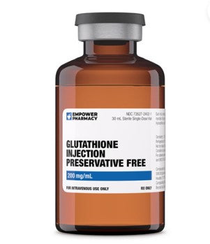 *PRESERVATIVE FREE* Glutathione 200 mg/mL- 30mL **Refrigerated product (Empower)