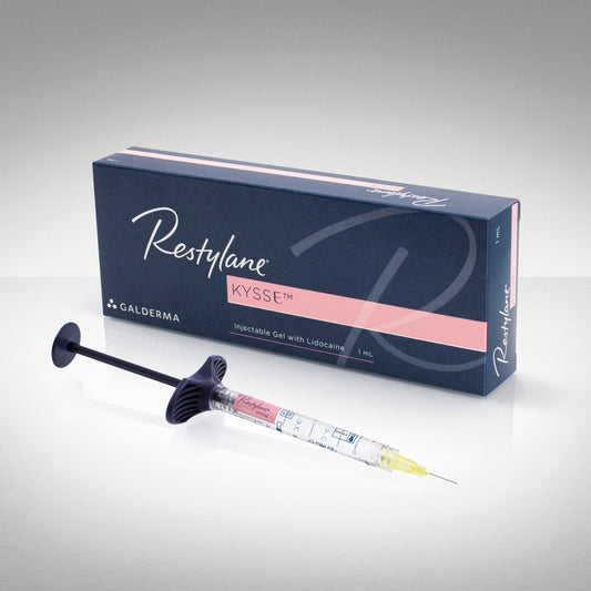 Restylane Kysse 0.3%+Lido 40x1ml 1/ea * Minimum Order in Restylane SKU is 6 Syringes - Can Mix and Match * Can take 7 to 10 business days to process first order (SHIPS TO MEDICAL OFFICE ONLY)
