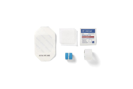 IV Start Kit with Alcohol Prep Pad ( No Gloves )  - 100 ea/cs