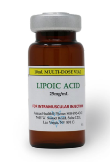 Lipoic Acid Injection 25 mg/mL -10 mL